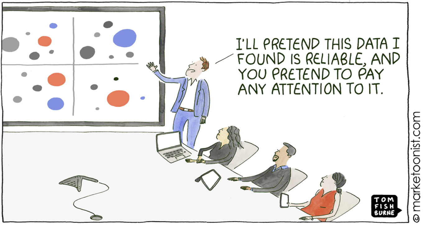 data cartoon